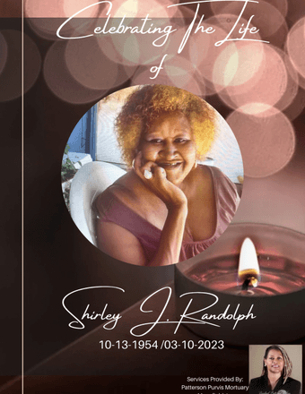 Shirley J Randolph Obituary