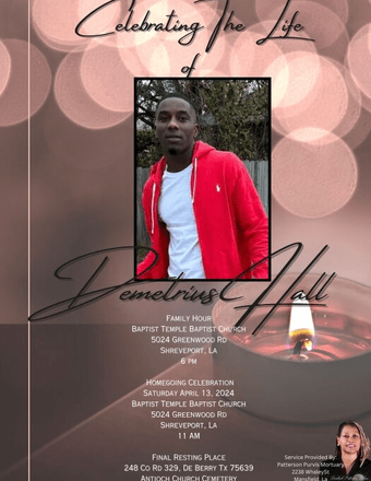 Demetrius Hall Obituary