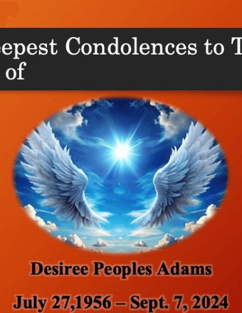 Desiree Peoples Adams Obituary