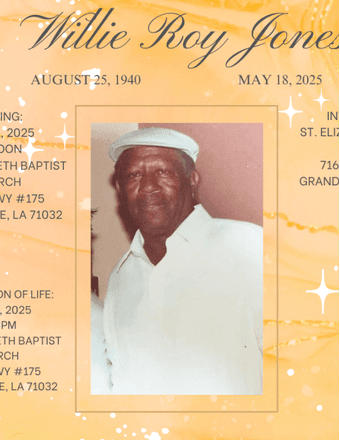 Willie Roy Jones Obituary