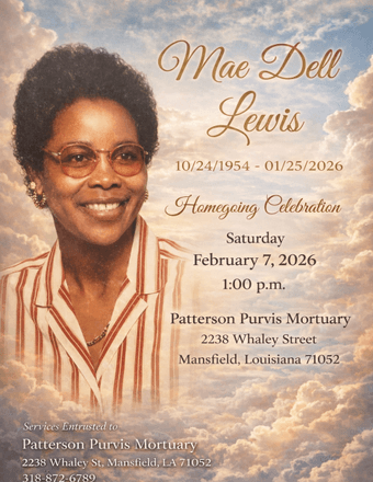 Mae Dell Lewis Obituary